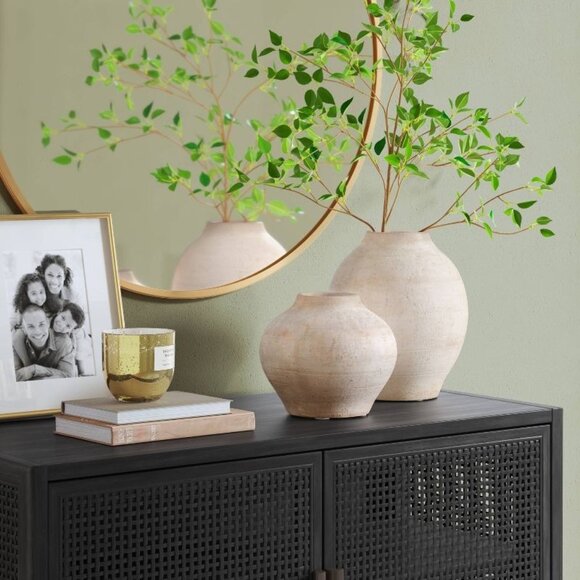 Large Rustic Ceramic Artisan Vase‎ – Threshold - Picture 2 of 5